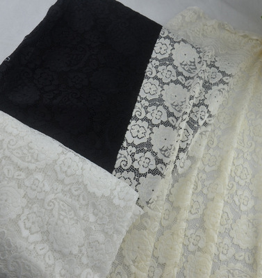 厂家直销新款蕾丝面料5520# 纺织辅料中的精致选择